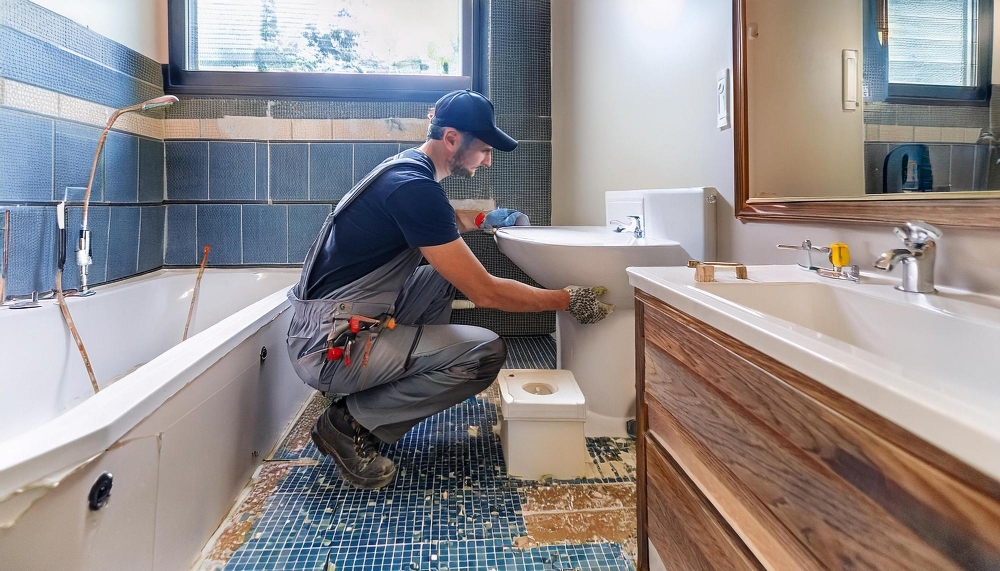 small bathroom renovation